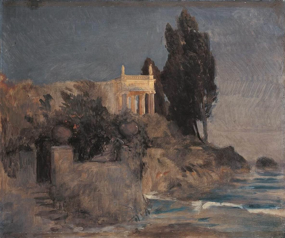 Villa sul mare - Neue Pinakothek, Monaco di Baviera